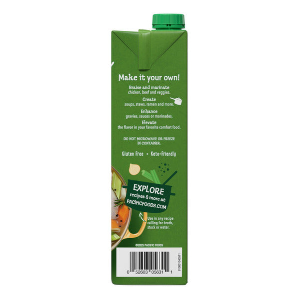 Pacific Foods Organic Unsalted Chicken Stock