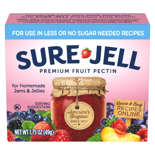 Sure-Jell Premium Fruit Pectin for Less or No Sugar Needed Recipes