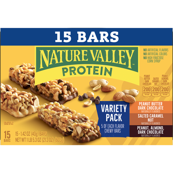 Nature Valley Protein Chewy Snack Bars Variety Pack