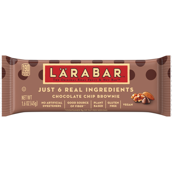 LÄRABAR Chocolate Chip Brownie Fruit & Nut Bars