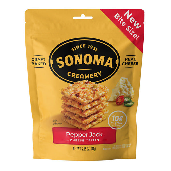 Sonoma Creamery Pepper Jack Cheese Crisps