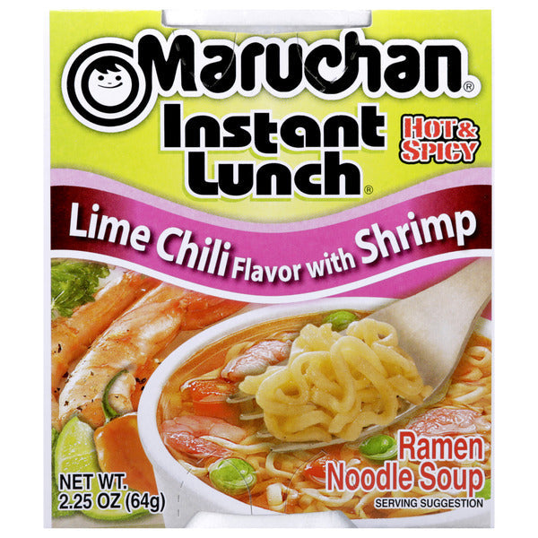 Maruchan Instant Lunch Ramen Noodles, Lime Chili Shrimp
