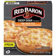 Red Baron Four Cheese Deep Dish Personal Frozen Pi...
️