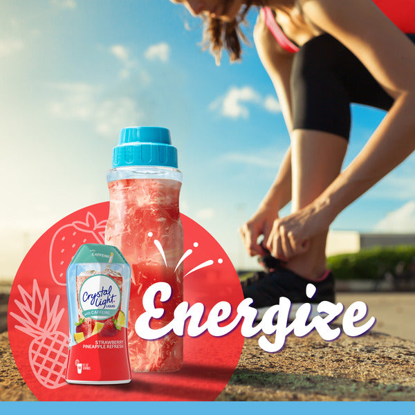 Crystal Light Strawberry Pineapple Refresh Liquid Drink Mix