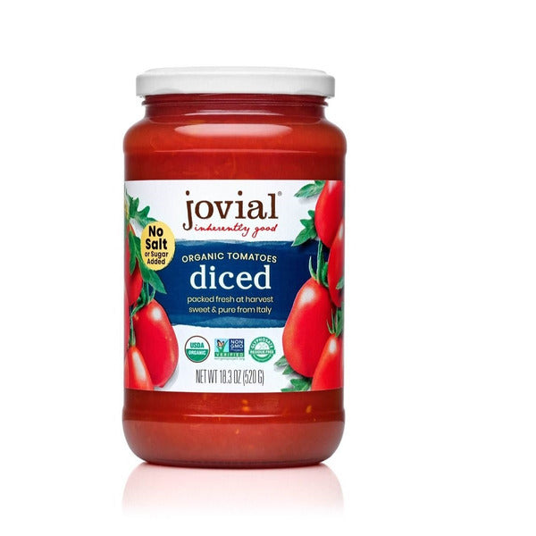 Jovial 100% Organic Italian Diced Tomatoes