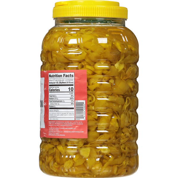 Roland Foods Pepperoncini, Sliced