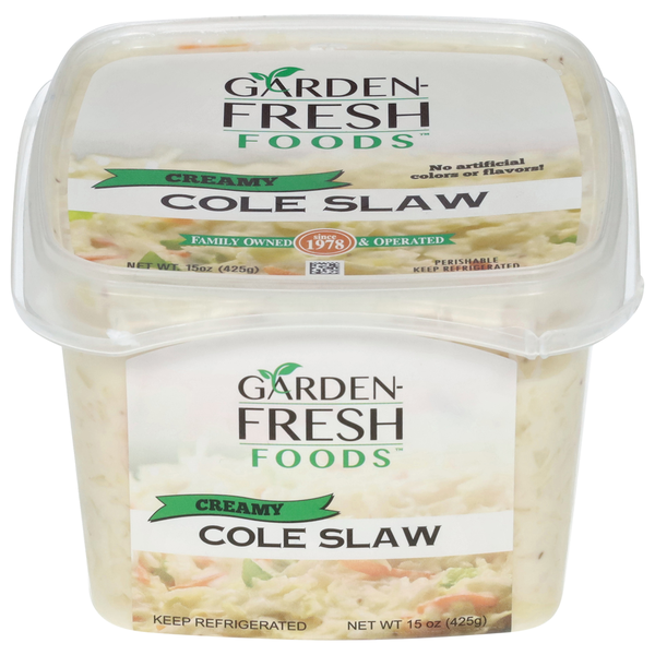 Garden-Fresh Foods Cole Slaw, Creamy