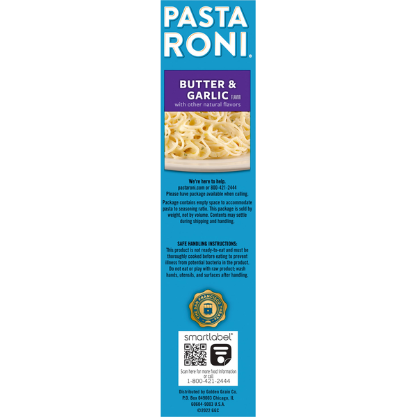 Pasta Roni Butter and Garlic Pasta Mix