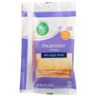 Food Club Muenster Deli-Style Sliced Cheese️ DestGlow
