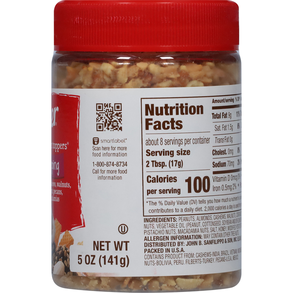 Fisher Nut Topping