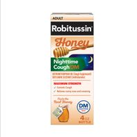 Robitussin Honey Nighttime Cough DM Max️