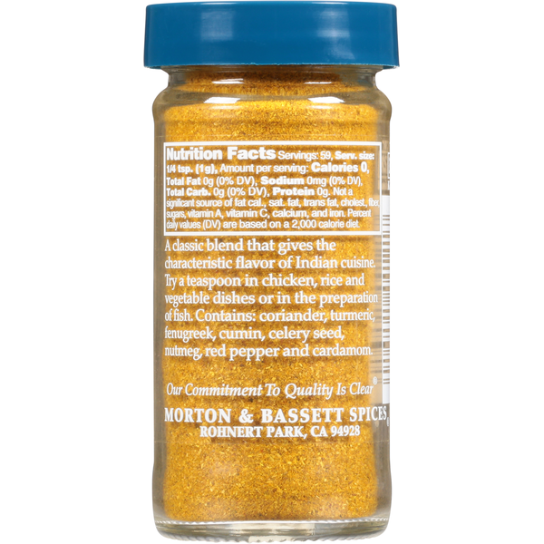 Morton & Bassett Spices Curry