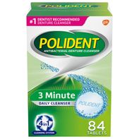 Polident 3 Minute Denture Cleanser Tablets️
