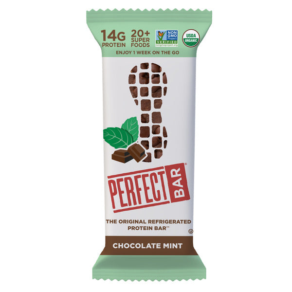 Perfect Bar Chocolate Mint Peanut Butter Protein Bar, Gluten-Free 2 oz