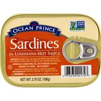Ocean Prince Sardines, in Louisiana Hot Sauce️ DestGlow