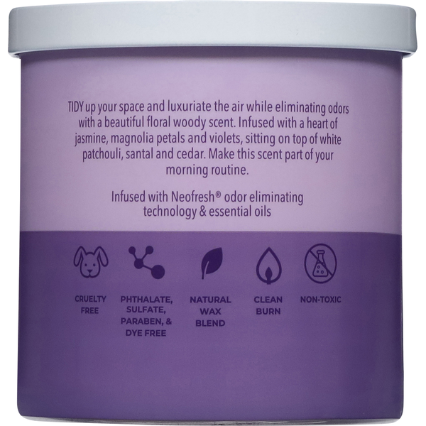 Pure 7 Candle, Patchouli + Magnolia, Tidy