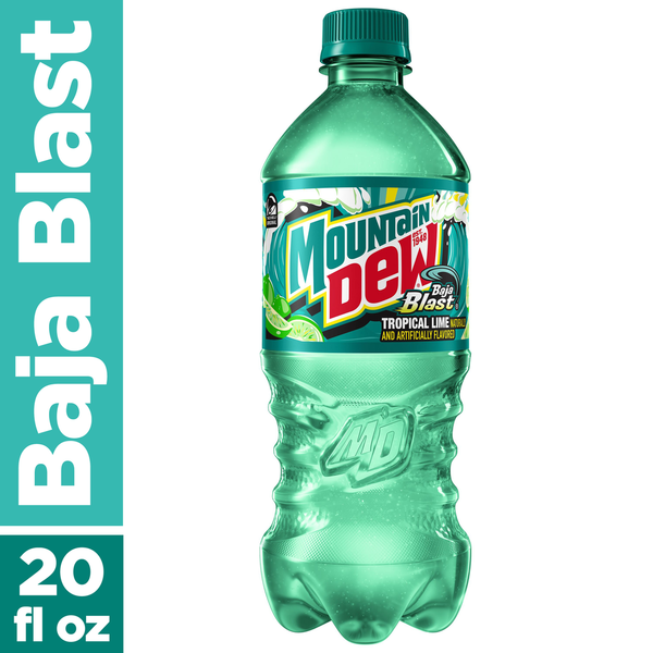 Mountain Dew Baja Blast Soda
