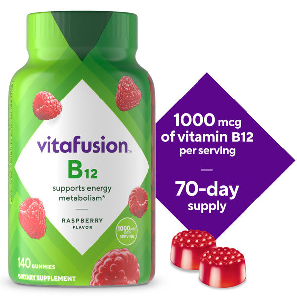 vitafusion B-12 High Potency Dietary Supplement Gummies