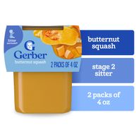 Gerber Stage 2 Baby Food Butternut Squash Puree Tu...
️