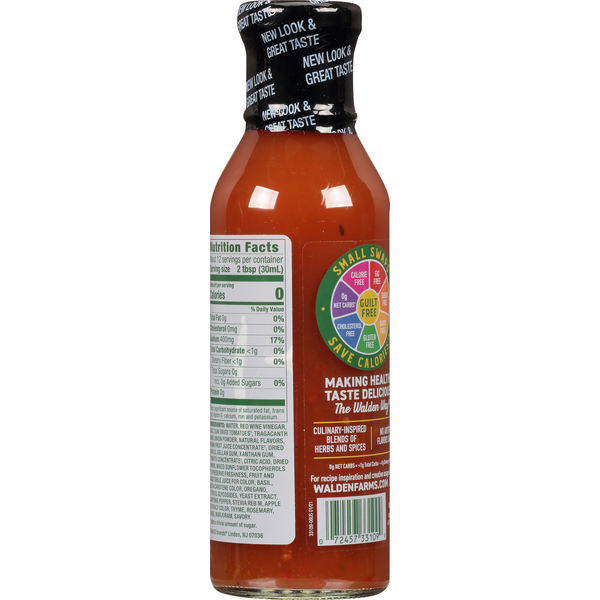 Walden Farms Vinaigrette, Sun Dried Tomato