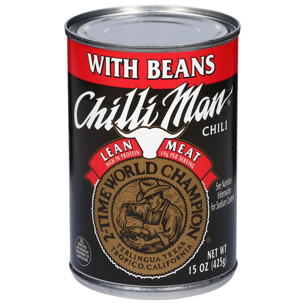 Chilli Man Chili, with Beans, Lean Meat