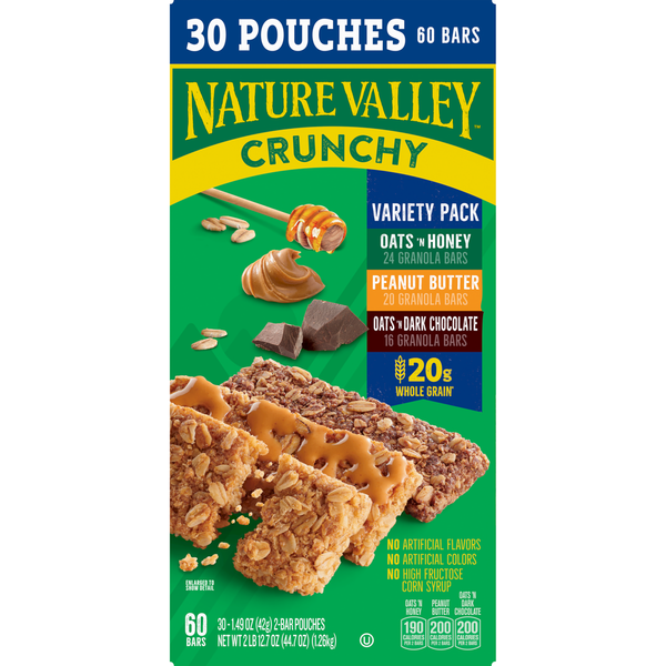 Nature Valley Variety Pack Crunchy Granola Bars