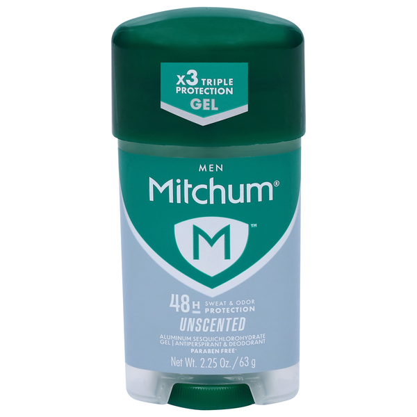 Mitchum Mens Unscented Antiperspirant & Deodorant
