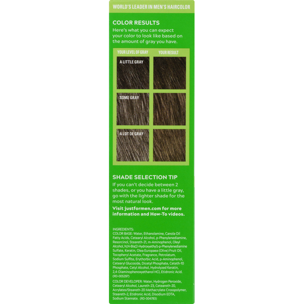 Just For Men Shampoo-In Color, Medium-Dark Brown H-40