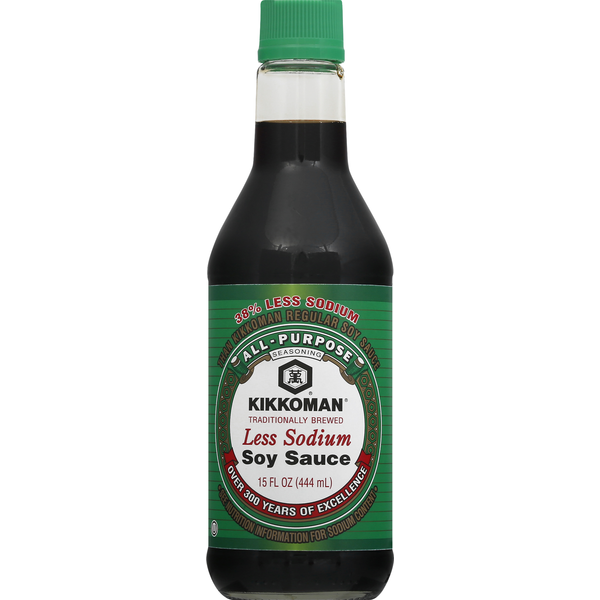 Kikkoman Soy Sauce, Less Sodium