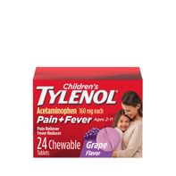 TYLENOL Chewables with 160 mg Acetaminophen, Grape...
️