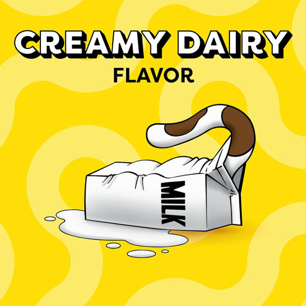 TEMPTATIONS Classic Crunchy and Soft Cat Treats Creamy Dairy Flavor