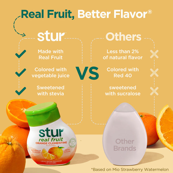 Stur Drinks Orange Clementine, Liquid Water Enhancer