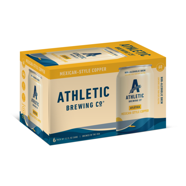 Athletic Brewing Co. Non-Alcoholic Cerveza Atletica, Light Copper