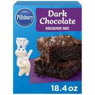 Pillsbury Dark Chocolate Brownie Mix, 18.4 oz Box️