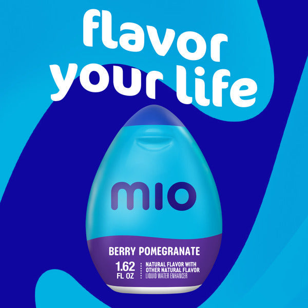 MiO Berry Pomegranate Naturally Flavored Liquid Water Enhancer
