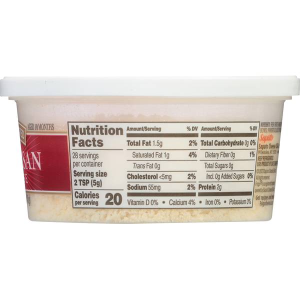 Frigo Parmesan Cheese, Fresh Grated