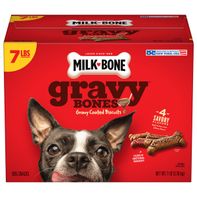 Milk-Bone GravyBones Dog Biscuits, Small Dog Treat...
️