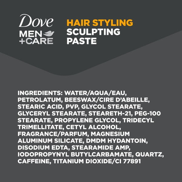 Dove Men+Care Styling Aid Sculpting Hair Paste