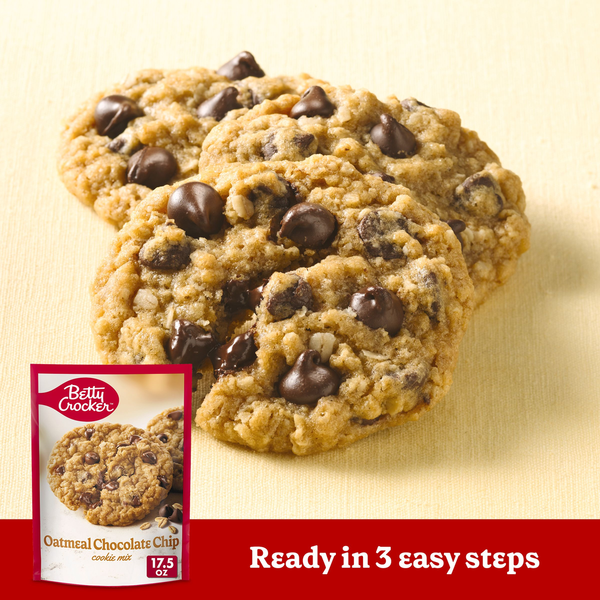 Betty Crocker Oatmeal Chocolate Chip Cookie Mix