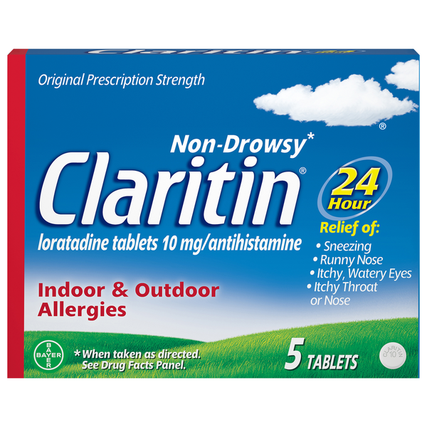 Claritin 24 Hour Non-Drowsy Allergy Tablets