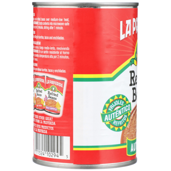 La Preferida Authentic Refried Beans, Creamy