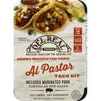 Del Real Taco Kit, Al Pastor, Adobo Marinated Pork️