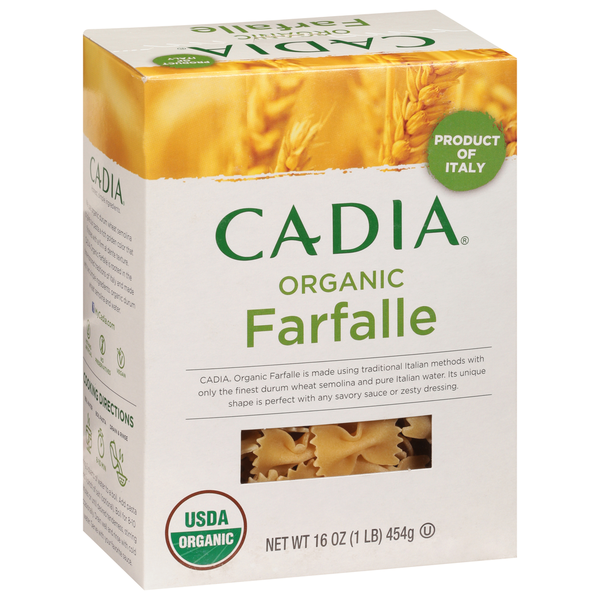 CADIA Farfalle, Organic