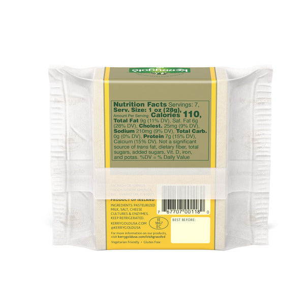 Kerrygold Grass-Fed Dubliner Irish Cheese,