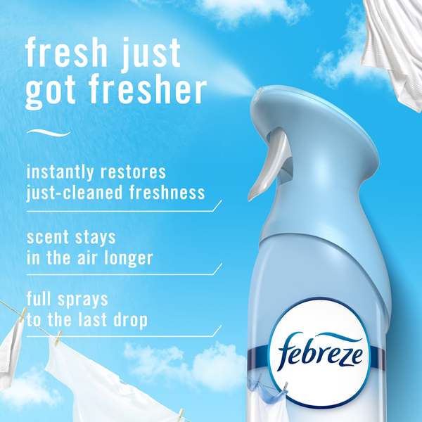 Febreze Air Mist Air Freshener Spray, Linen & Sky Scent