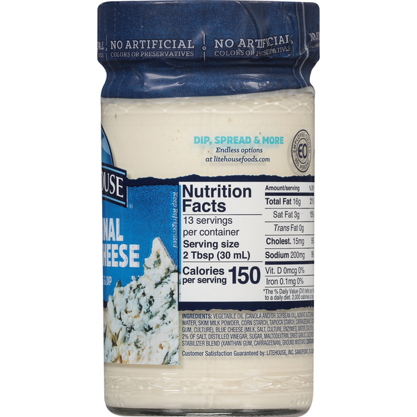 Litehouse Dressing & Dip, Original Blue Cheese