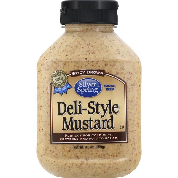 Silver Spring Mustard, Deli-Style, Spicy Brown
