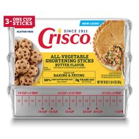 Crisco Butter Flavor All-Vegetable Shortening Stic...
️