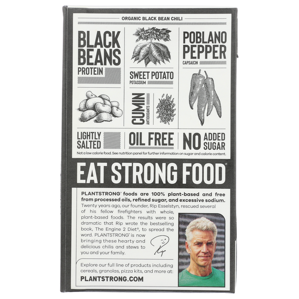 Plantstrong Organic Plant-Based Chili - Black Bean