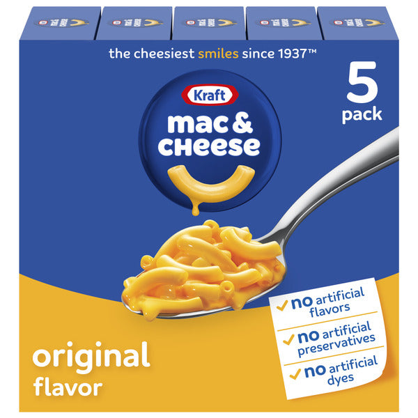 Kraft Original Mac & Cheese Macaroni and Cheese Dinner
